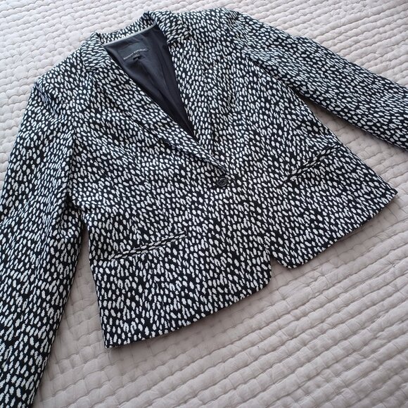 Banana Rep Women's jacket - black & white - Picture 4 of 8